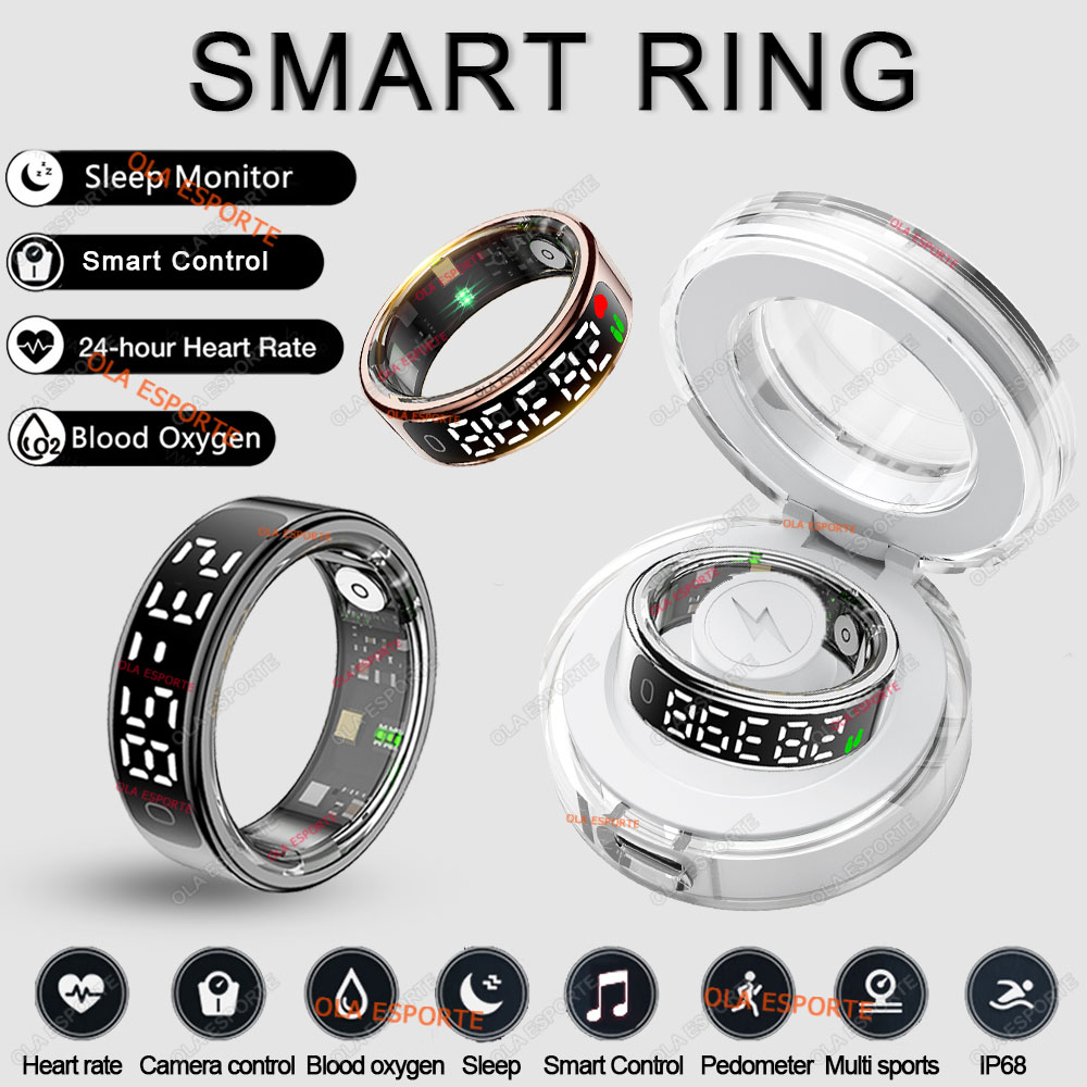 Smart Ring Health - R13 Smart Ring mit Display und