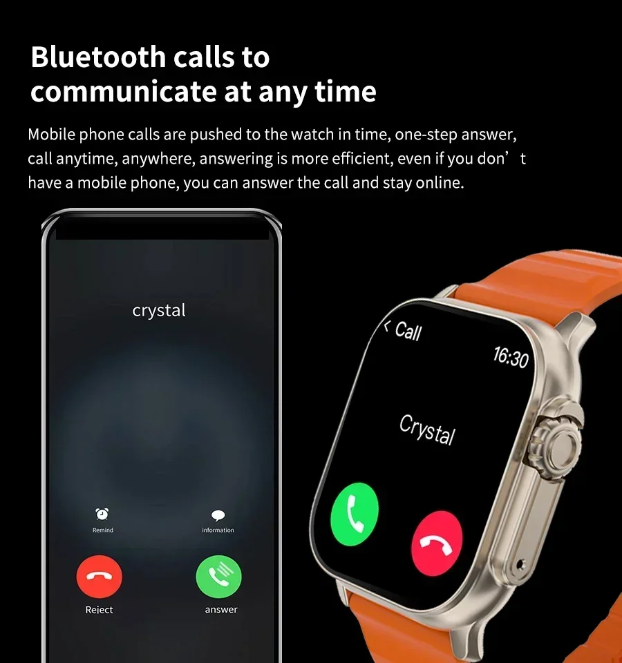 Neue Serie 9 Smartwatch PK HK8 – Electronics Gadgets For Men Bewertung und Preis