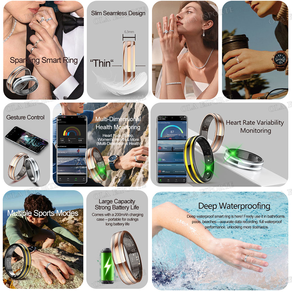 Neuer Smart-Ring zur Überwachu – Smart Ring Health Bewertung und Preis