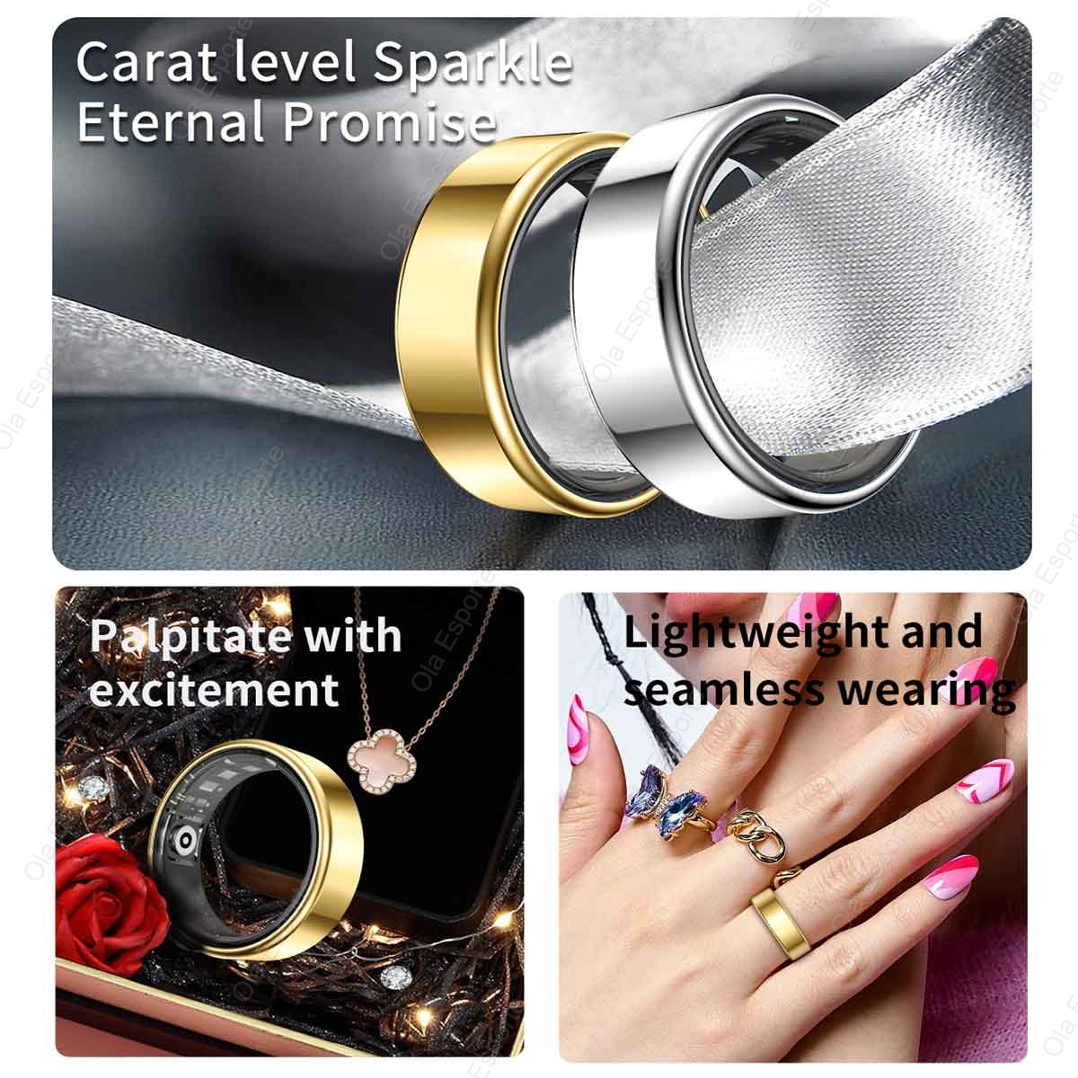Neuer Multifunktionaler Smart  – Smart Ring Health Bewertung und Preis